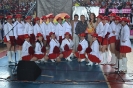 Festival intercolegial de bastoneras y coreografías