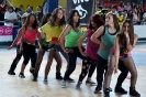 Festival intercolegial de bastoneras y coreografías