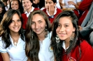 Festival intercolegial de bastoneras y coreografías