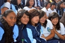 Festival intercolegial de bastoneras y coreografías