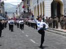 Desfile cívico, estudiantil y militar