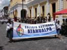 Desfile cívico, estudiantil y militar