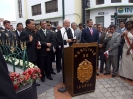 Minuto cívico, entrega de ofrendas y develamiento de placa Ibarra 403 Años