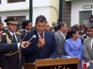 Minuto cívico, entrega de ofrendas y develamiento de placa Ibarra 403 Años