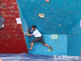  COMPETENCIA.- El imbabureño Esteban Yépez adjudicó el pase a la final que se desarrolla hoy en horas de la mañana. 